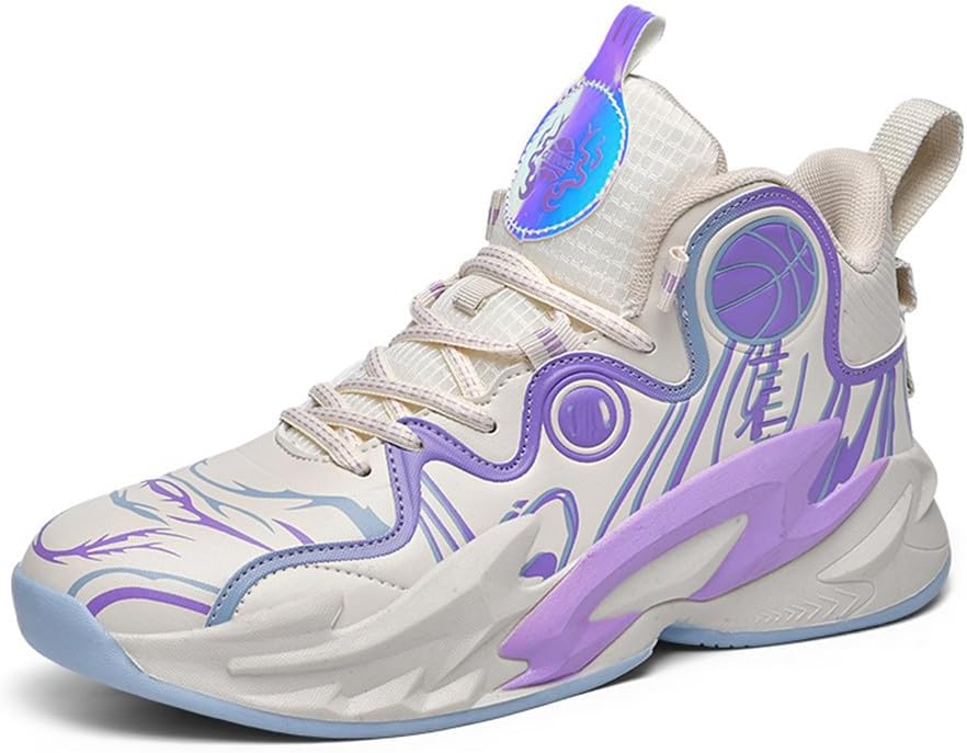 MAUGELY Унисекс высокие баскетбольные кроссовки из кожи, беговые спортивные кроссовки, настоящие боевые кеды, фиолетовый/бежевый
MAUGELY Унисекс высокие баскетбольные кроссовки из кожи, беговые спортивные кроссовки, настоящие боевые кеды, фиолетовый/бежевый