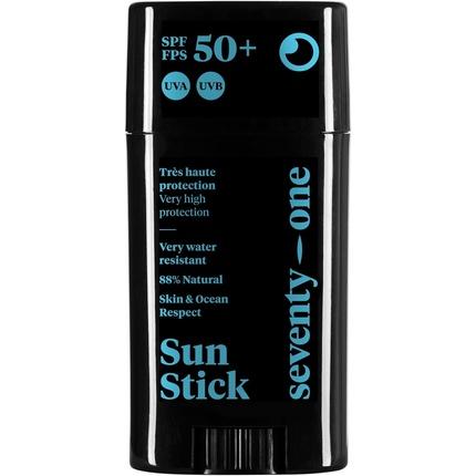 SeventyOne Percent The Ocean Blue Sun Stick SPF 50+ Веганский солнцезащитный крем для лица с очень высокой степенью защиты Водостойкость UVA 34 87% натуральный Сделано во Франции 15 г
SeventyOne Percent The Ocean Blue Sun Stick SPF 50+ Веганский солнцезащитный крем для лица с очень высокой степенью защиты Водостойкость UVA 34 87% натуральный Сделано во Франции 15 г
