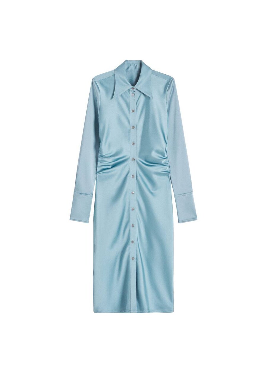 Платье-рубашка MANGO yashima, светло-синий
Платье-рубашка MANGO yashima, светло-синий