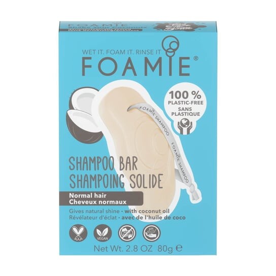 Шампунь для волос, 80 г Foamie, Shake Your Coco
Шампунь для волос, 80 г Foamie, Shake Your Coco