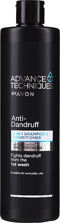 Avon Advance Techniques Шампунь против перхоти с кондиционером 2 в 1 против перхоти 400 мл 
Avon Advance Techniques Шампунь против перхоти с кондиционером 2 в 1 против перхоти 400 мл