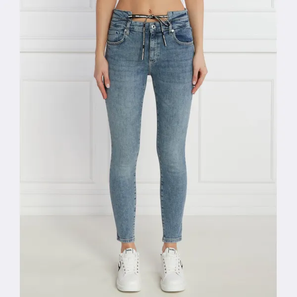 Джинсы узкого кроя джинсовая ткань Karl Lagerfeld, синий
Джинсы узкого кроя джинсовая ткань Karl Lagerfeld, синий