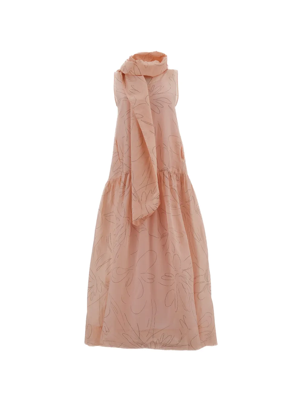 Макси-платье А-силуэта с цветочным принтом Plan C, розовый
Макси-платье А-силуэта с цветочным принтом Plan C, розовый