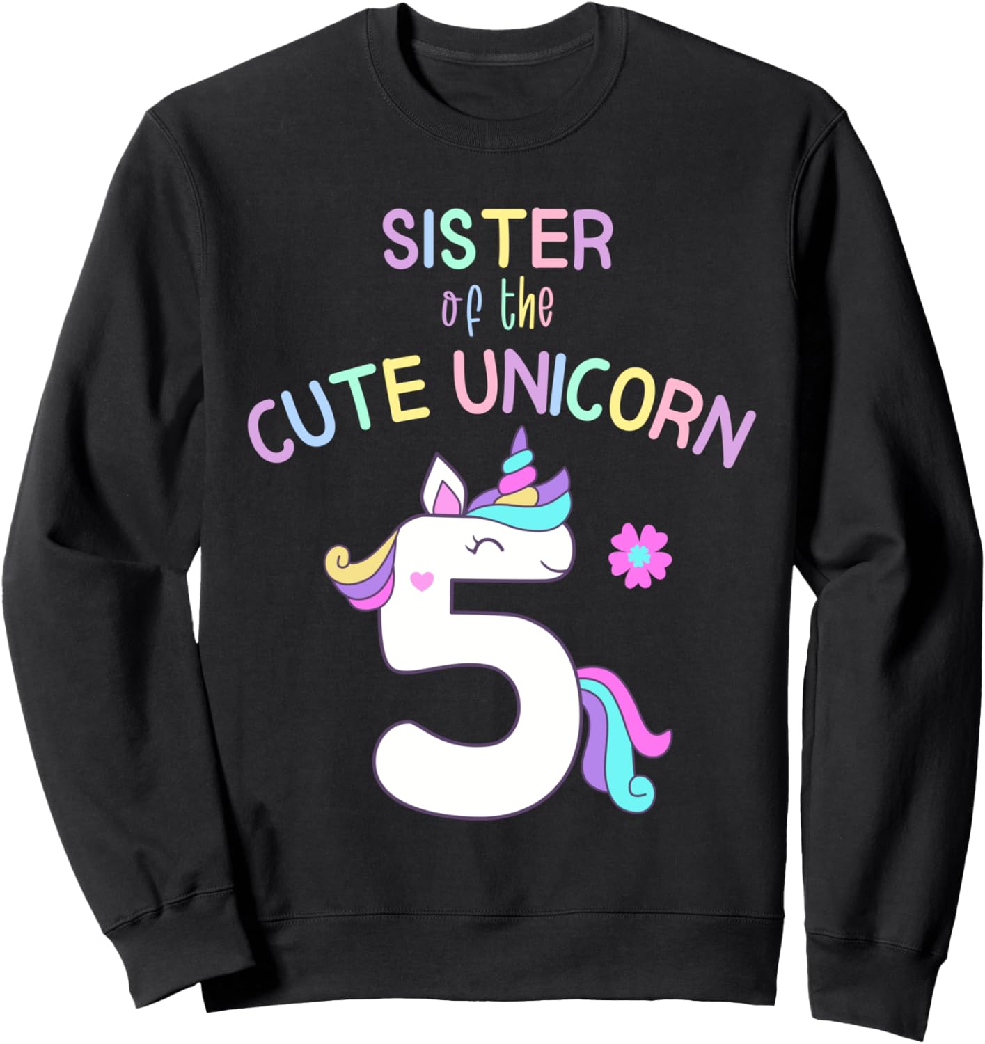 Милая толстовка с изображением сестер-единорогов и принцесс для девочек на 5-й день рождения Family Look Unicorn Princess Decorations Gifts, черный
Милая толстовка с изображением сестер-единорогов и принцесс для девочек на 5-й день рождения Family Look Unicorn Princess Decorations Gifts, черный