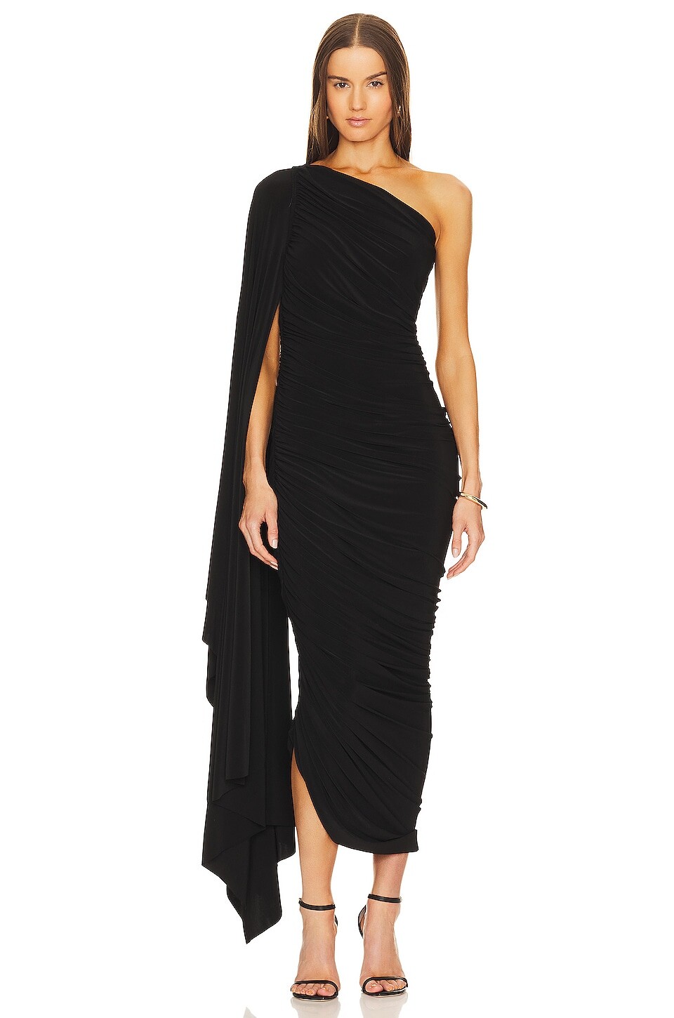 Платье Norma Kamali Diana Gown W/ Sleeve, черный
Платье Norma Kamali Diana Gown W/ Sleeve, черный