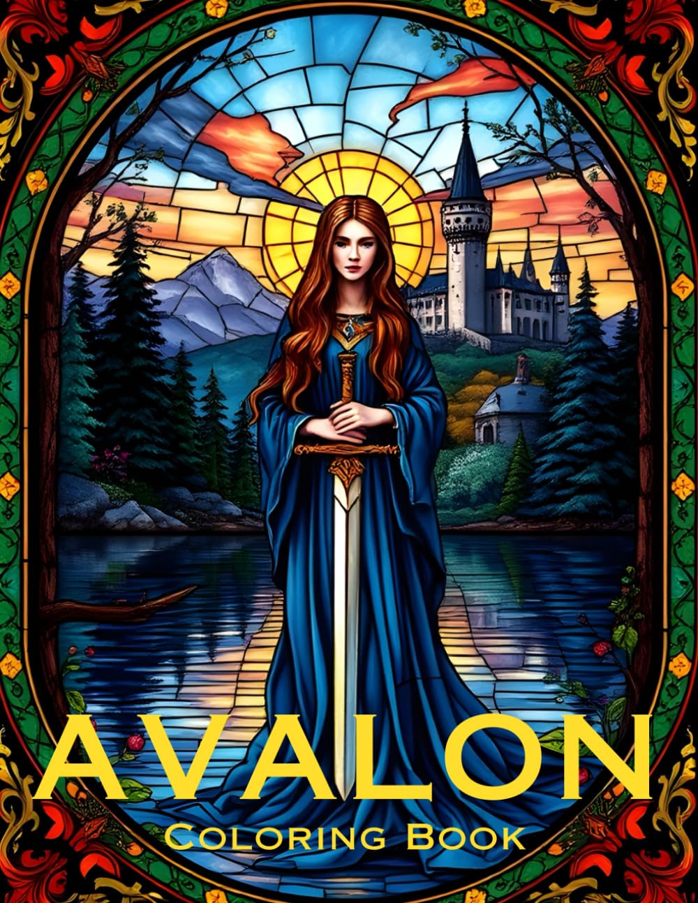 Avalon: Coloring Book for Adults: Unleash Your Creativity with Illustrations Inspired by the Legends of King Arthur (Independently published)
Avalon: Coloring Book for Adults: Unleash Your Creativity with Illustrations Inspired by the Legends of King Arthur (Independently published)