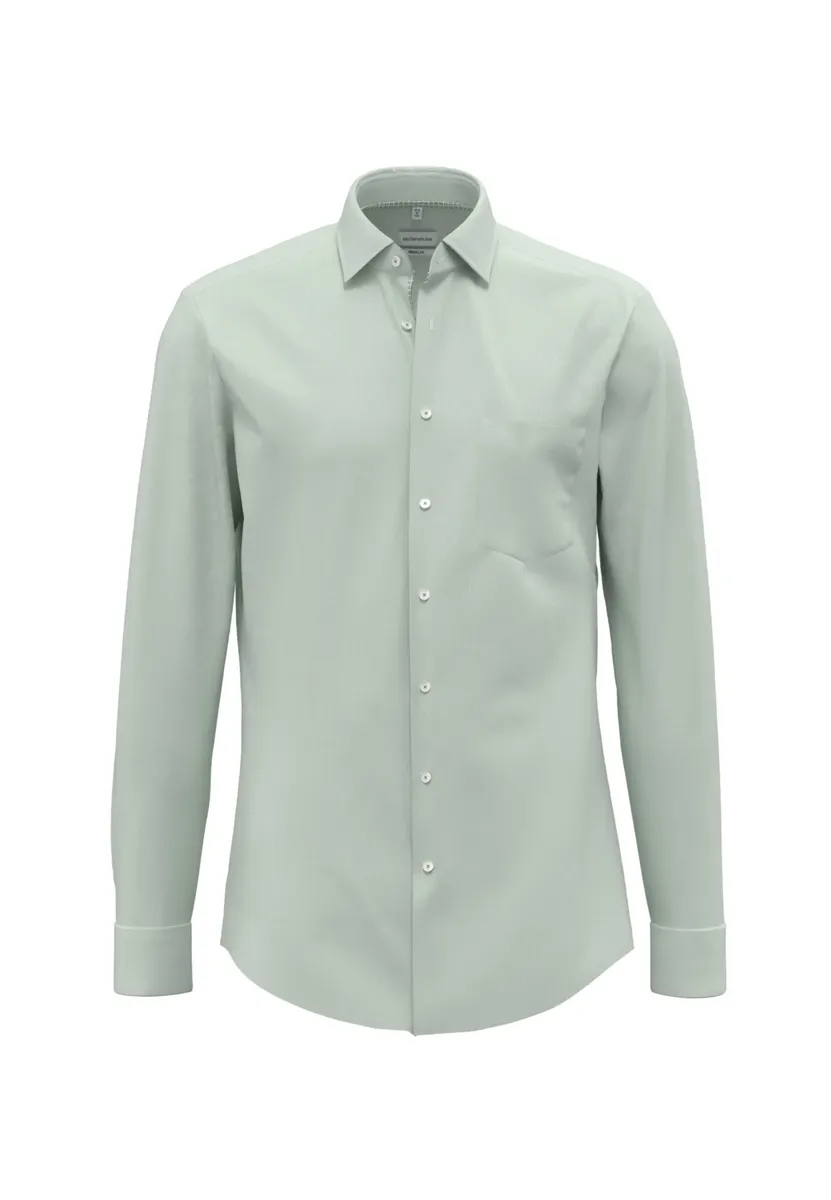 Деловая рубашка seidensticker "Regular", стандартный воротник "Кент" с длинными рукавами, однотонная, зеленый
Деловая рубашка seidensticker "Regular", стандартный воротник "Кент" с длинными рукавами, однотонная, зеленый