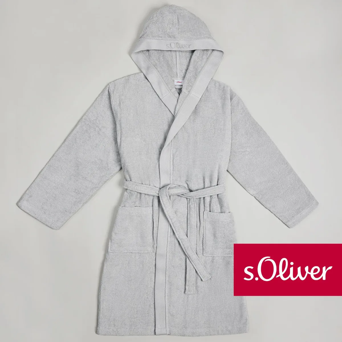 С.Оливер халат "с. "Халат Oliver" (1 шт.), капюшон с тонким тканым логотипом S.Oliver, серый
С.Оливер халат "с. "Халат Oliver" (1 шт.), капюшон с тонким тканым логотипом S.Oliver, серый