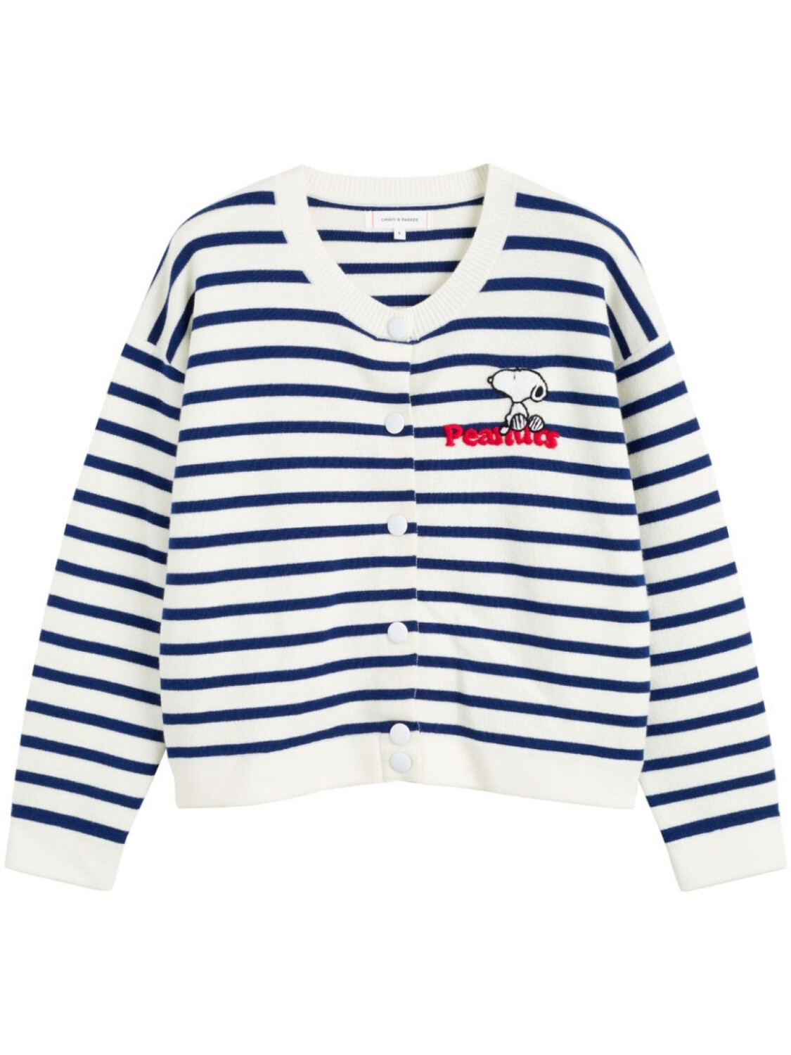 Chinti & Parker кардиган с аппликацией Snoopy из коллаборации с Peanuts, белый
Chinti & Parker кардиган с аппликацией Snoopy из коллаборации с Peanuts, белый