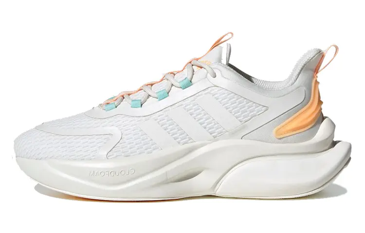 Кроссовки Alphabounce+ женские с низким верхом, белые/оранжевые Adidas
Кроссовки Alphabounce+ женские с низким верхом, белые/оранжевые Adidas