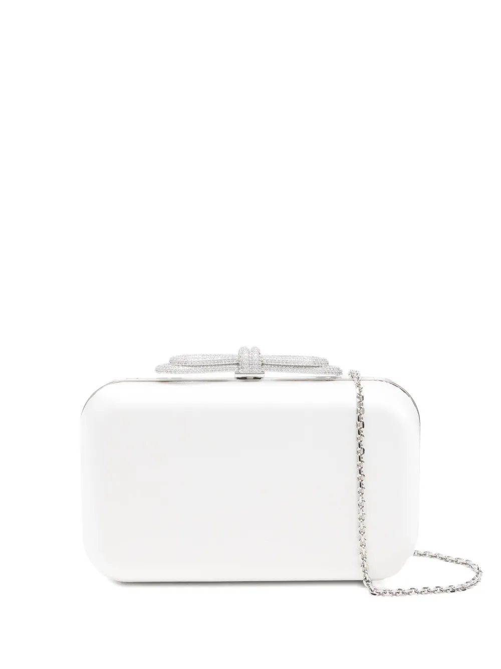 Клатч, украшенный кристаллами MACH & MACH, белый
Клатч, украшенный кристаллами MACH & MACH, белый