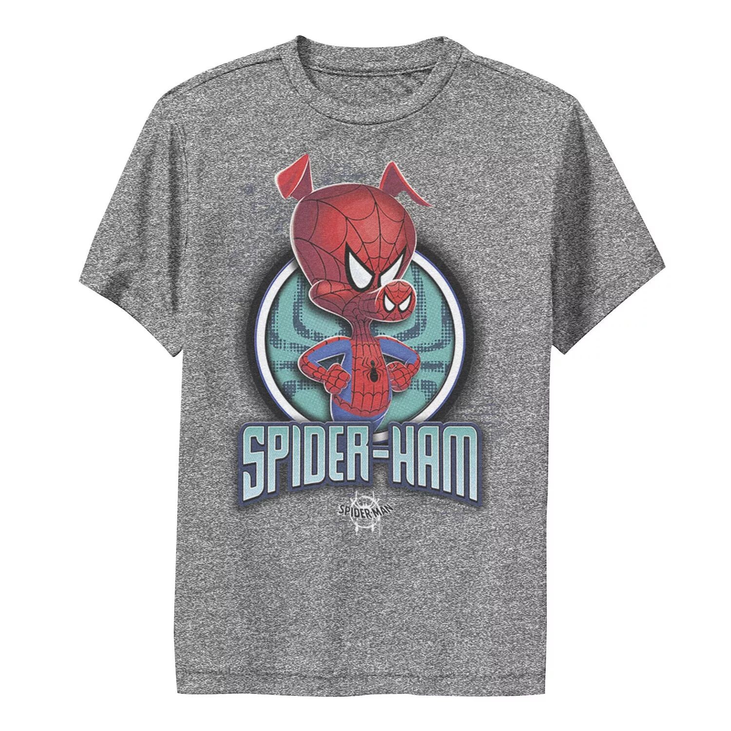 Футболка премиум-класса «Marvel Spiderverse Spider-Ham Pose» для мальчиков 8–20 лет Licensed Character 
Футболка премиум-класса «Marvel Spiderverse Spider-Ham Pose» для мальчиков 8–20 лет Licensed Character