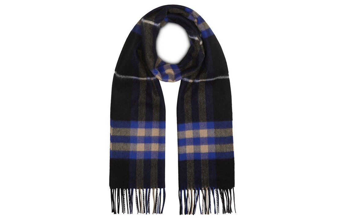 Вязаный шарф унисекс Burberry, Black/Blue
Вязаный шарф унисекс Burberry, Black/Blue