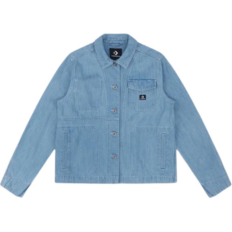 Converse Рабочая куртка из денима, Blue
Converse Рабочая куртка из денима, Blue