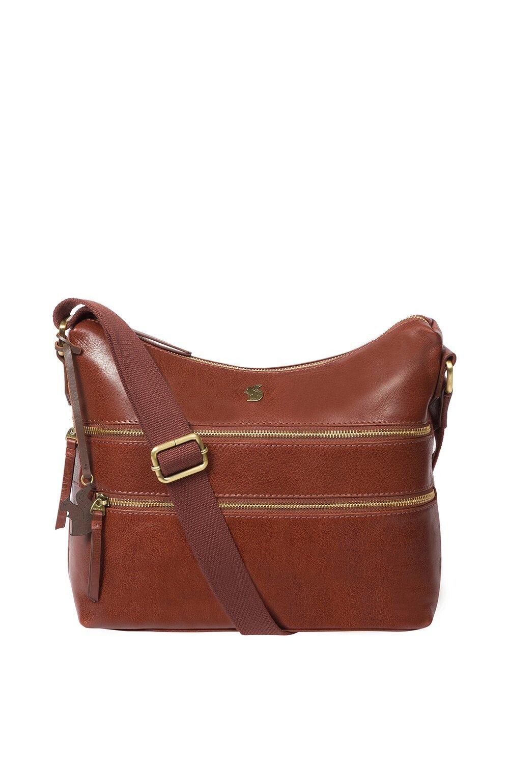 Кожаная сумка на плечо 'Грузия' Conkca London, коричневый 
Кожаная сумка на плечо 'Грузия' Conkca London, коричневый