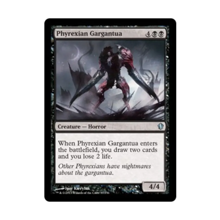 CCG Фирексийский Гаргантюа (U), MTG - Commander 2013
CCG Фирексийский Гаргантюа (U), MTG - Commander 2013