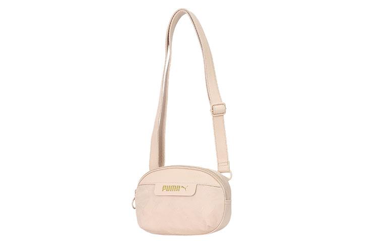 Футболка с наплечной сумкой из ткани Обычная Женская Кремово-розовая Золотая PUMA
Футболка с наплечной сумкой из ткани Обычная Женская Кремово-розовая Золотая PUMA
