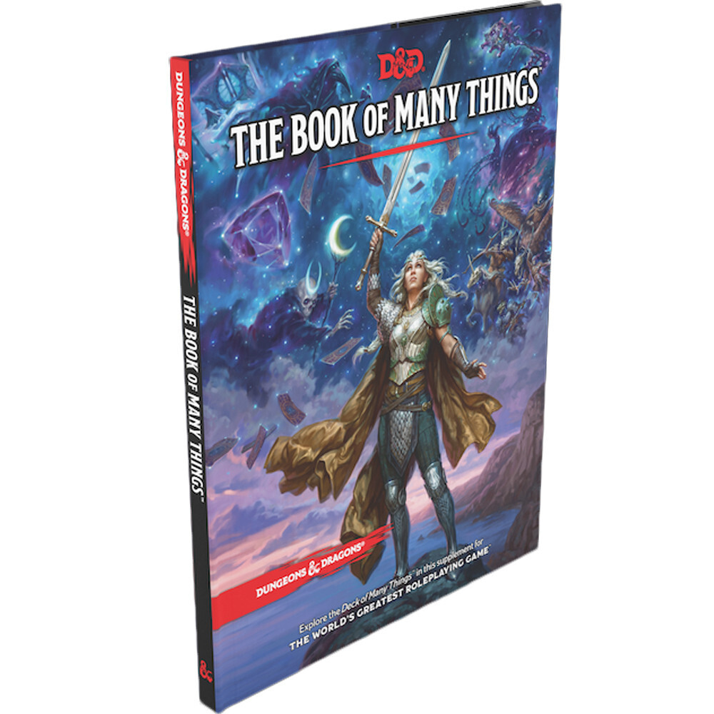 Ролевая игра Wizards of the Coast D&D 5E RPG: Book of Many Things (Standard Cover)
Ролевая игра Wizards of the Coast D&D 5E RPG: Book of Many Things (Standard Cover)