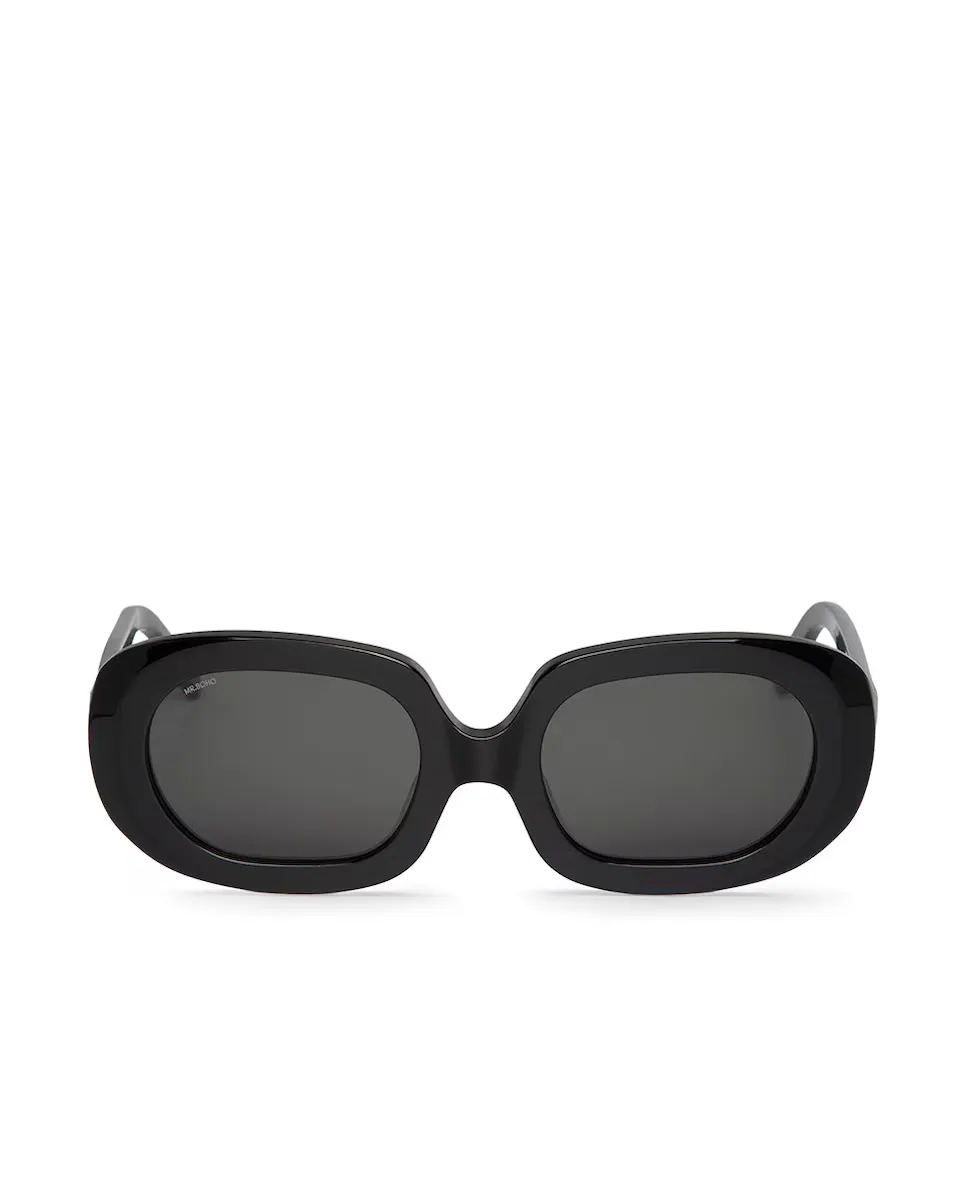 Женские солнцезащитные очки Mr Boho в черной ацетатной оправе и классическими линзами
Женские солнцезащитные очки Mr Boho в черной ацетатной оправе и классическими линзами