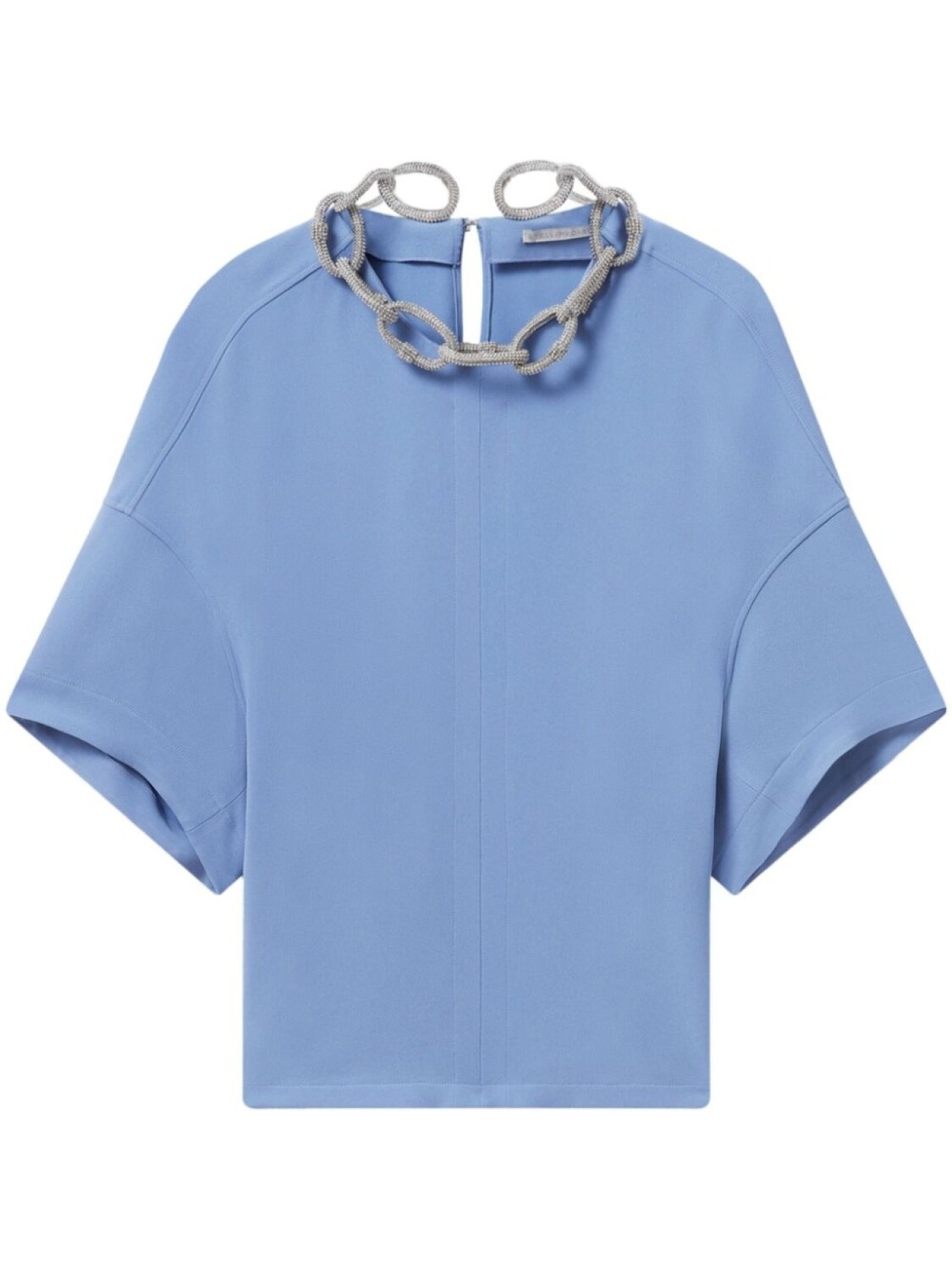 Stella McCartney топ с короткими рукавами, синий
Stella McCartney топ с короткими рукавами, синий