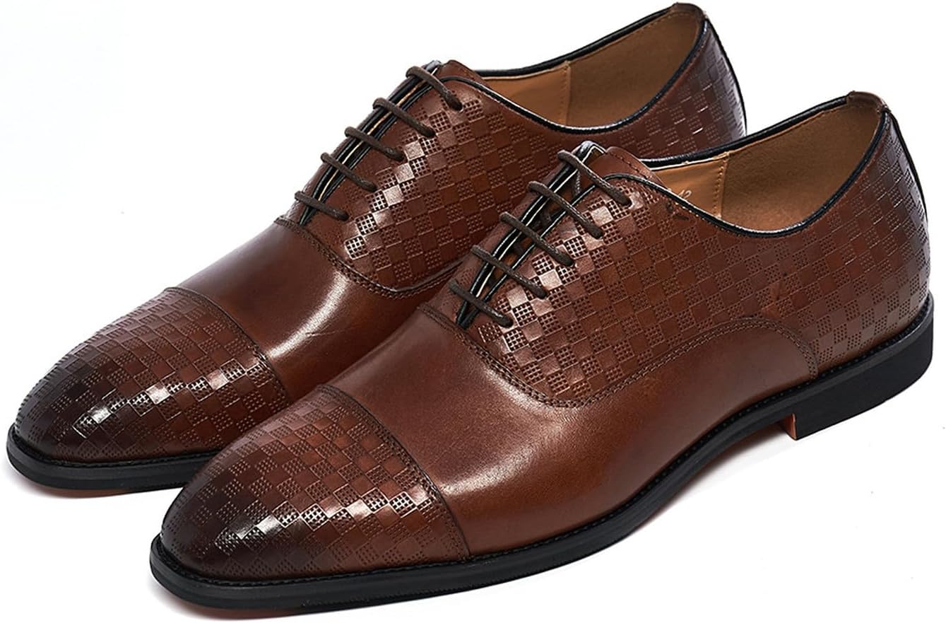 Мужские оксфорды, формальная обувь, дерби, мужские туфли из натуральной кожи с простой ноской, современные туфли к костюму, модная обувь для выпускного, свадьбы, бизнеса, повседневная, удобная обувь для смокинга для мужчин Santimon, коричневый
Мужские оксфорды, формальная обувь, дерби, мужские туфли из натуральной кожи с простой ноской, современные туфли к костюму, модная обувь для выпускного, свадьбы, бизнеса, повседневная, удобная обувь для смокинга для мужчин Santimon, коричневый