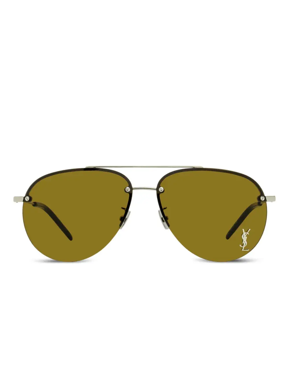 Солнцезащитные очки-пилоты 11/F M Classic Saint Laurent Eyewear, серебяный
Солнцезащитные очки-пилоты 11/F M Classic Saint Laurent Eyewear, серебяный