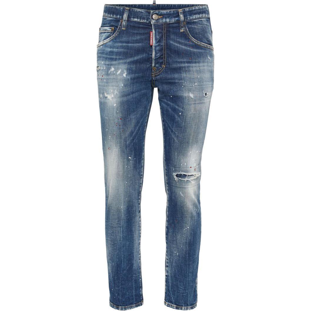 DSQUARED 2 DSQUARED2 потертые джинсы Slim cut
DSQUARED 2 DSQUARED2 потертые джинсы Slim cut