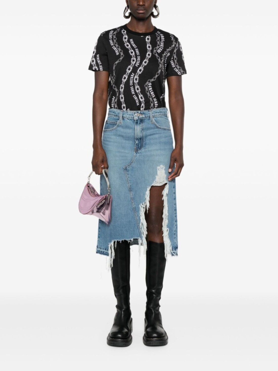 Versace Jeans Couture футболка с принтом Chain Couture, черный
Versace Jeans Couture футболка с принтом Chain Couture, черный