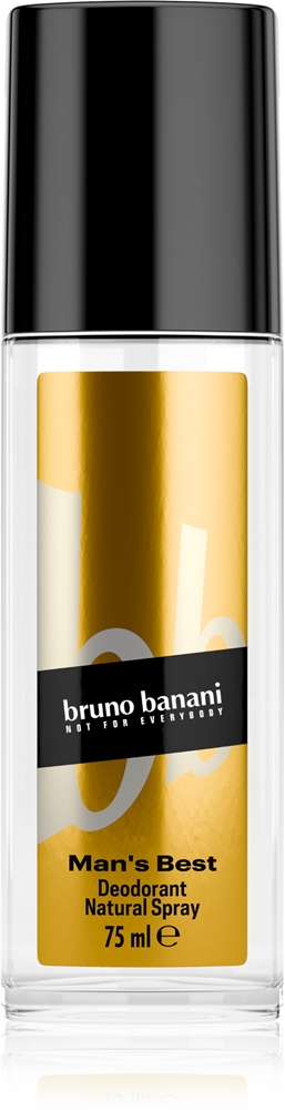 Лучший ароматизированный дезодорант для мужчин Bruno Banani, 75 мл
Лучший ароматизированный дезодорант для мужчин Bruno Banani, 75 мл