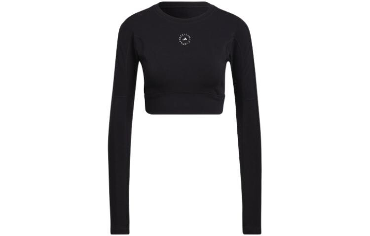 Укороченный топ женский черный Adidas
Укороченный топ женский черный Adidas