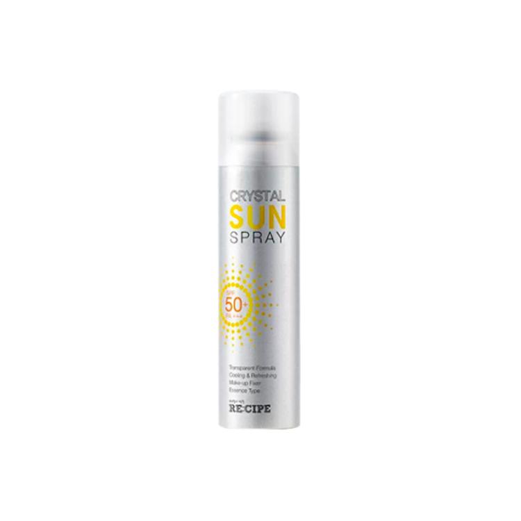 Спрей для защиты от солнца Crystal Spray SPF50+PA+++ с охлаждающим эффектом RE:CIPE, 150ml
Спрей для защиты от солнца Crystal Spray SPF50+PA+++ с охлаждающим эффектом RE:CIPE, 150ml