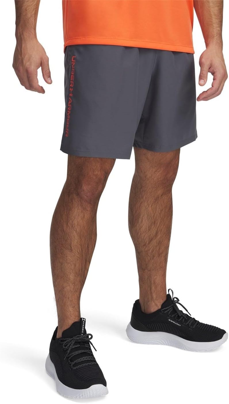 Шорты Under Armour Woven Wordmark, (026) Castlerock/Fire
Шорты Under Armour Woven Wordmark, (026) Castlerock/Fire