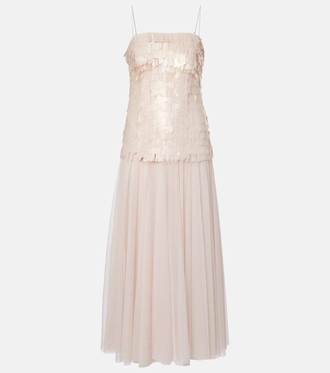 Макси-платье с пайетками Maxine Simkhai, песочный
Макси-платье с пайетками Maxine Simkhai, песочный