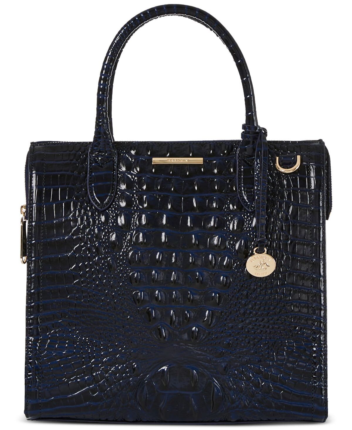 Кожаная сумка-портфель с тиснением Caroline Melbourne Brahmin
Кожаная сумка-портфель с тиснением Caroline Melbourne Brahmin