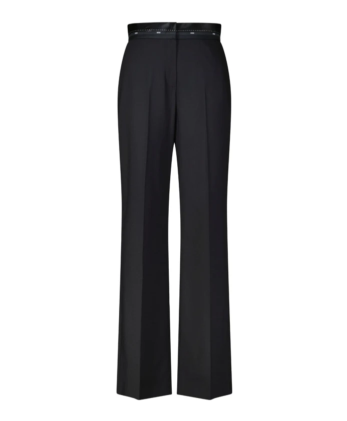 Широкие брюки Msgm, черный
Широкие брюки Msgm, черный