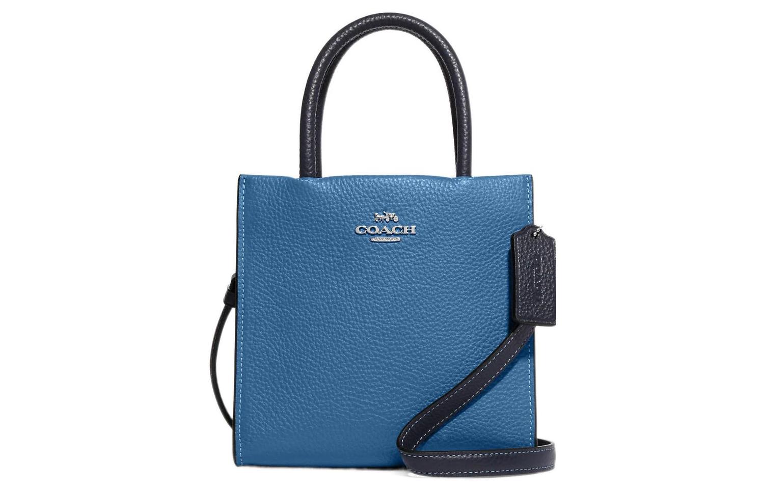 COACH Сумка через плечо миниатюрная женская голубая
COACH Сумка через плечо миниатюрная женская голубая