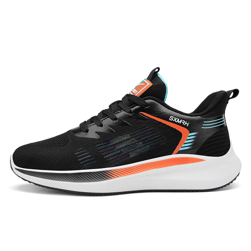 Мужские низкие беговые кроссовки с противоскользящим, износостойким, дышащим и амортизирующим эффектом Double Star 88, черный оранжевый (unlined mesh)
Мужские низкие беговые кроссовки с противоскользящим, износостойким, дышащим и амортизирующим эффектом Double Star 88, черный оранжевый (unlined mesh)