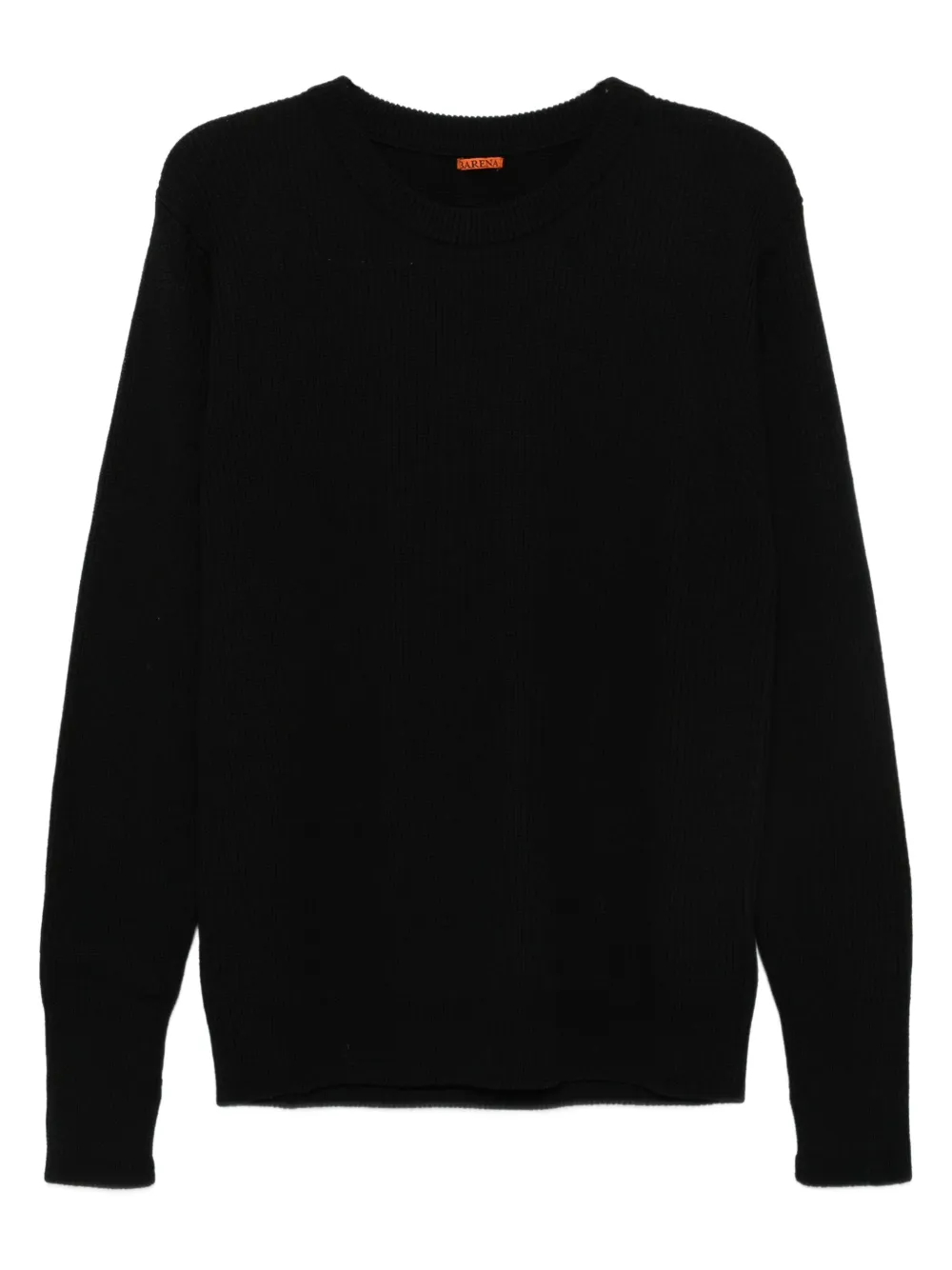Шерстяной свитер в рубчик Barena, черный
Шерстяной свитер в рубчик Barena, черный