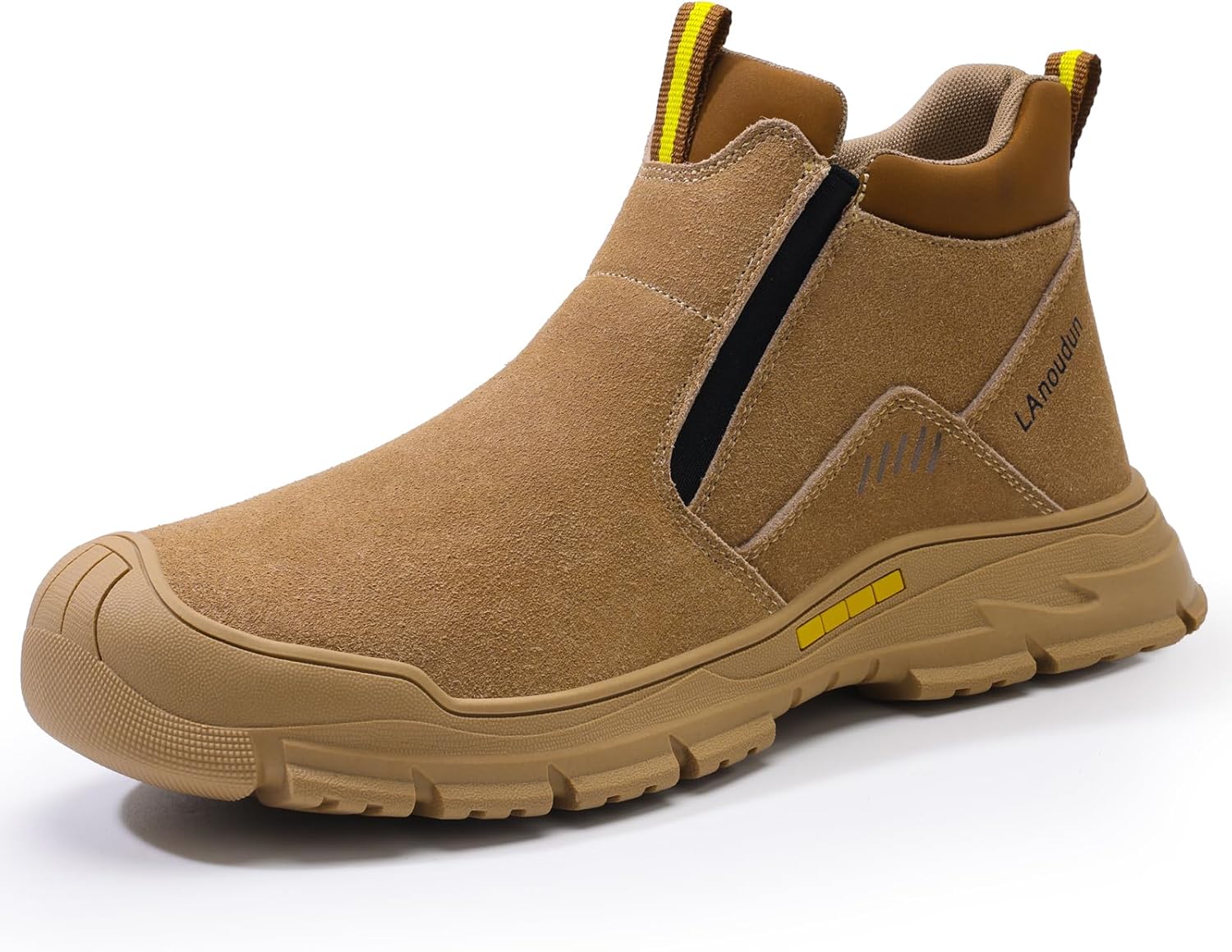 Рабочие сварочные ботинки glanoudun для мужчин без шнурков с металлическим носком, коричневый/хаки
Рабочие сварочные ботинки glanoudun для мужчин без шнурков с металлическим носком, коричневый/хаки