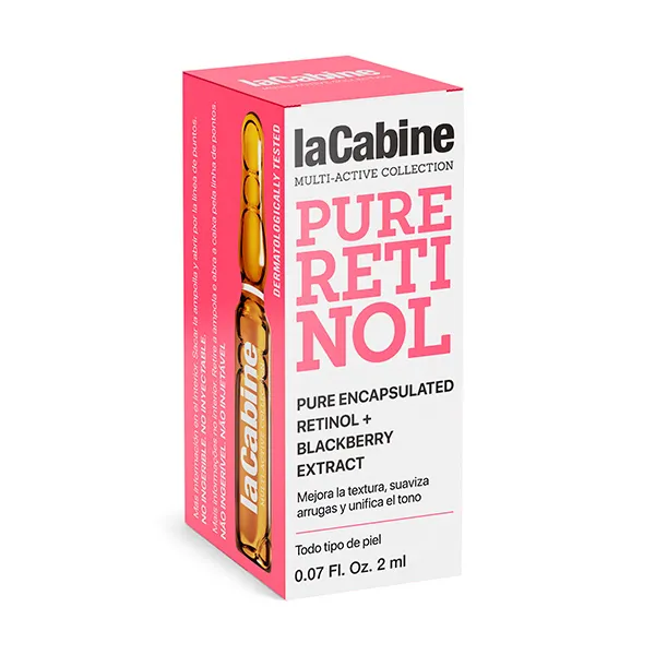 Антивозрастная ампула для лица Retinol Puro Lacabine, 2 ml
Антивозрастная ампула для лица Retinol Puro Lacabine, 2 ml