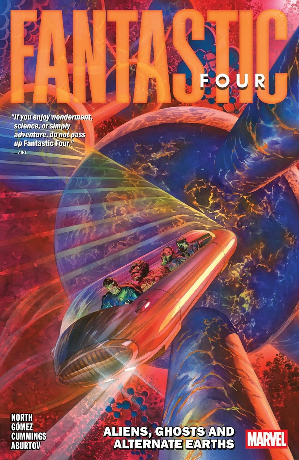 Fantastic Four By Ryan North Vol. 5: Aliens, Ghosts And Alternate Earths (Marvel Universe)
Fantastic Four By Ryan North Vol. 5: Aliens, Ghosts And Alternate Earths (Marvel Universe)