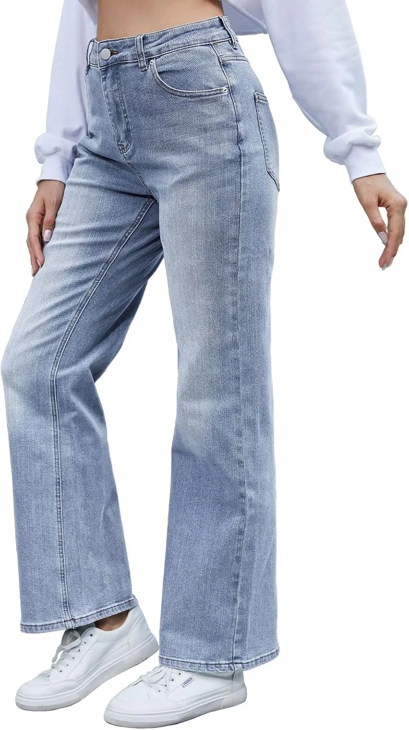 Женские джинсы Wide Leg High Waisted Strechy Denim Pants с карманами hibshaby
Женские джинсы Wide Leg High Waisted Strechy Denim Pants с карманами hibshaby