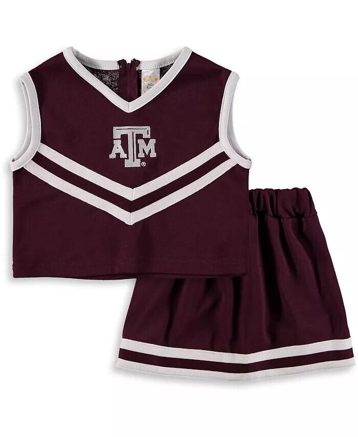 Бордовый комплект из двух предметов для больших девочек Texas A&M Aggies Little King Apparel, красный
Бордовый комплект из двух предметов для больших девочек Texas A&M Aggies Little King Apparel, красный