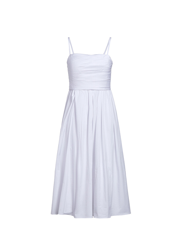 Платье плиссированное Ochirly трапециевидной формы, белый
Платье плиссированное Ochirly трапециевидной формы, белый