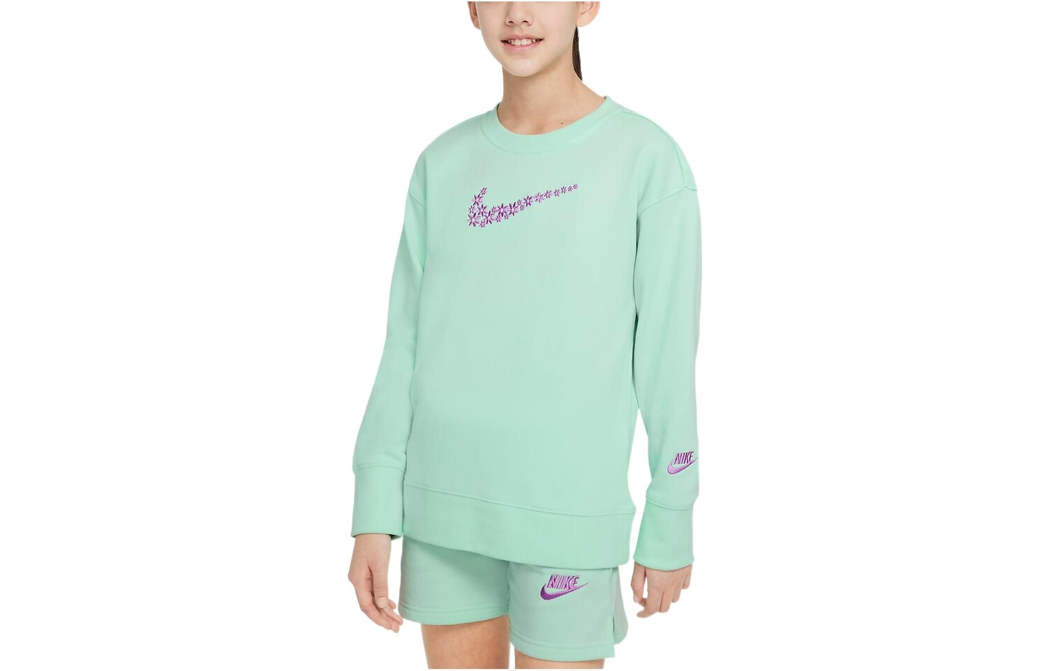 Детская толстовка Nike, цвет Mint Foam
Детская толстовка Nike, цвет Mint Foam