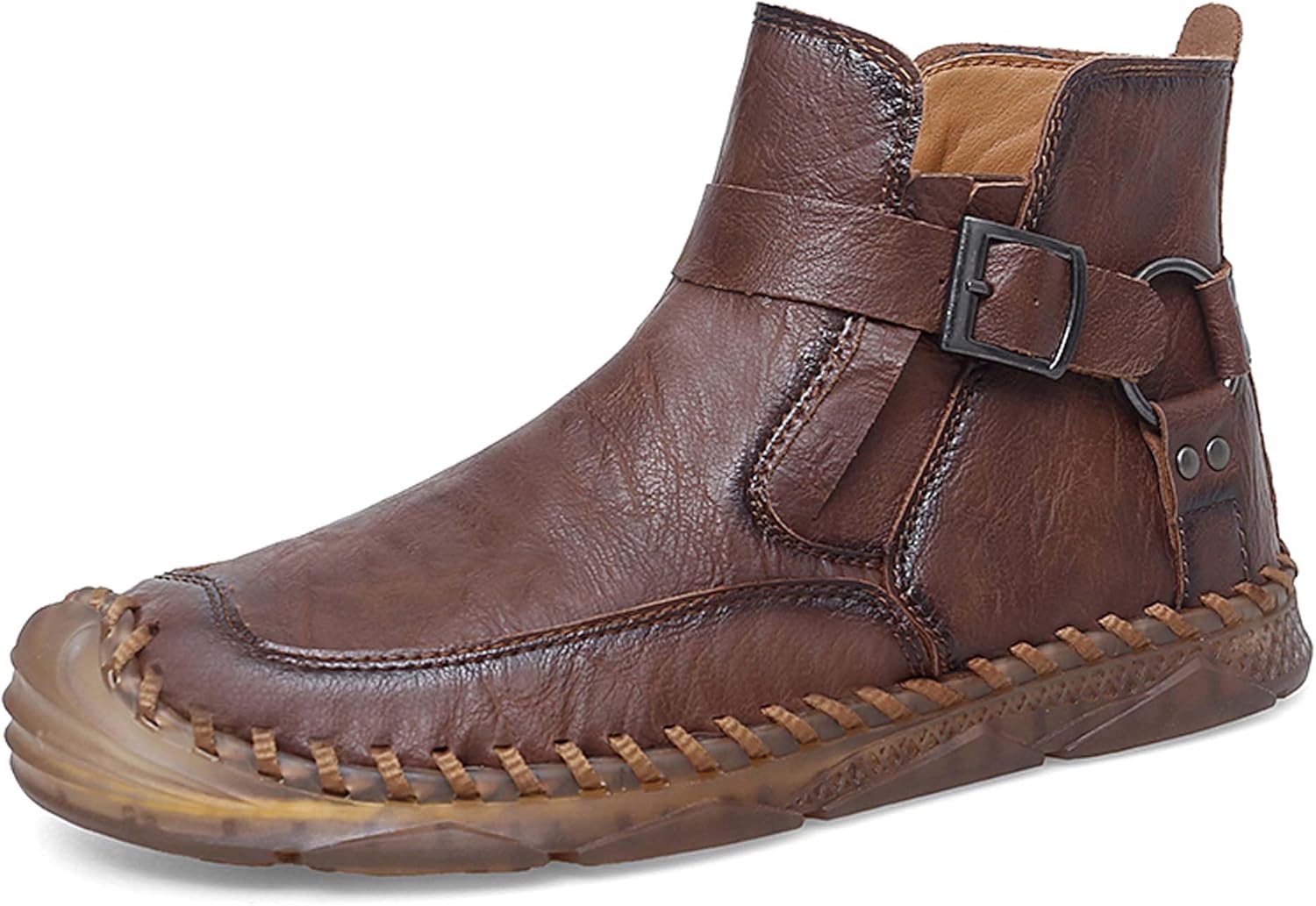 Мужские высокие трекинговые ботинки с модной металлической пряжкой, для ходьбы, вождения, с поддержкой голеностопа, противоскользящие, удобные, для активного отдыха, кемпинга, путешествий и спорта Generic, коричневый
Мужские высокие трекинговые ботинки с модной металлической пряжкой, для ходьбы, вождения, с поддержкой голеностопа, противоскользящие, удобные, для активного отдыха, кемпинга, путешествий и спорта Generic, коричневый