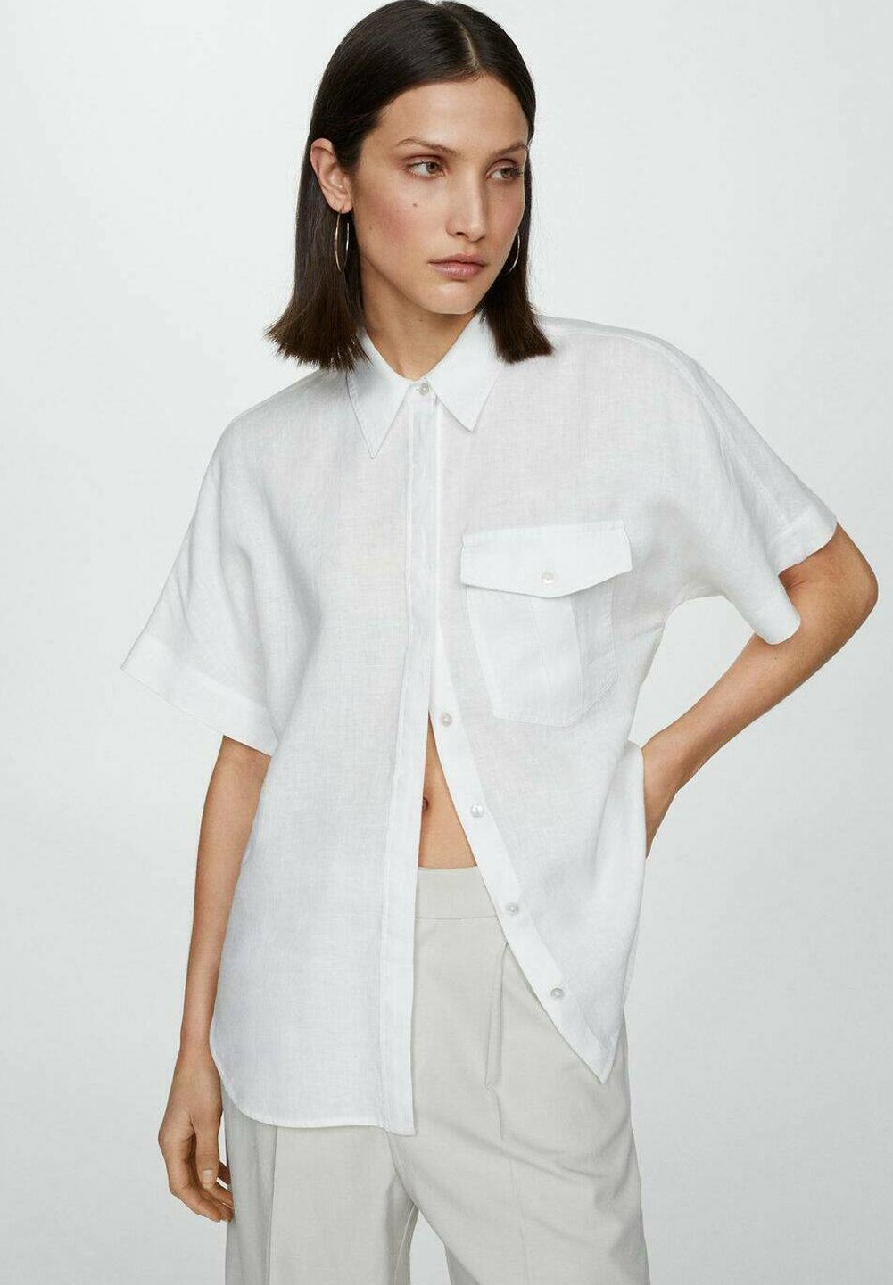 Блузка на пуговицах PACHA Mango, белый
Блузка на пуговицах PACHA Mango, белый