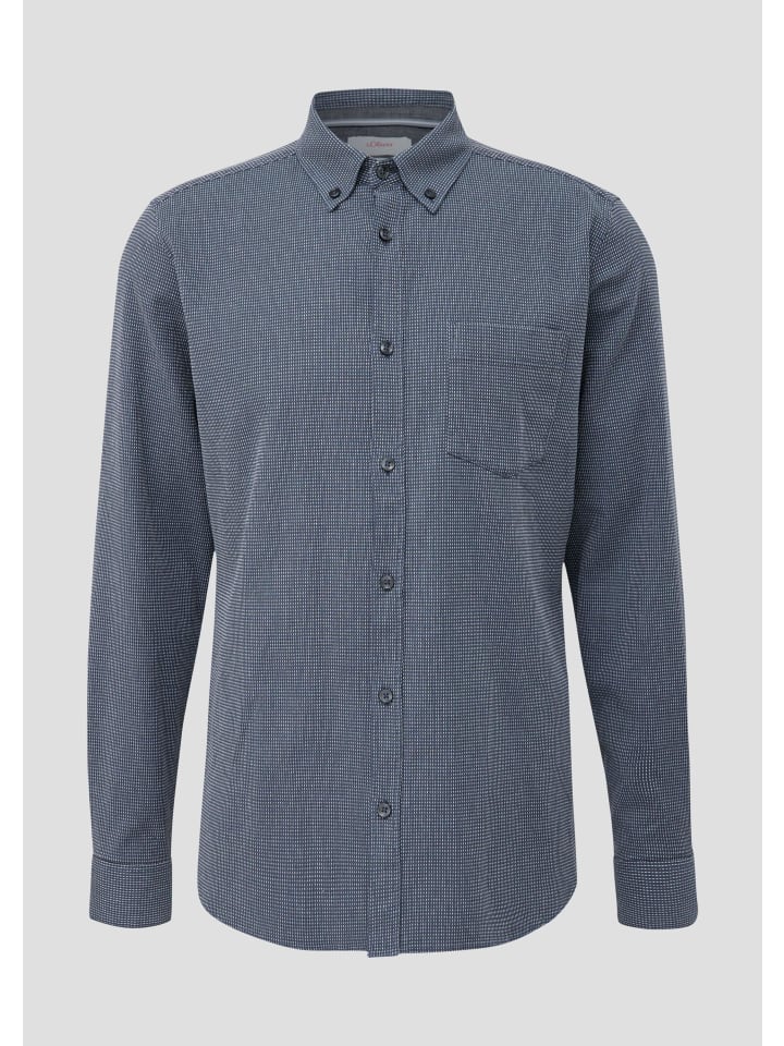 s.Oliver Рубашка 57K2_темно-синего цвета
s.Oliver Рубашка 57K2_темно-синего цвета