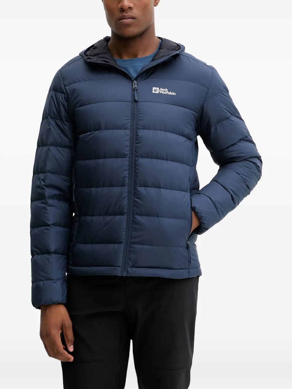 Стеганая куртка Ather Down с капюшоном Jack Wolfskin, синий
Стеганая куртка Ather Down с капюшоном Jack Wolfskin, синий