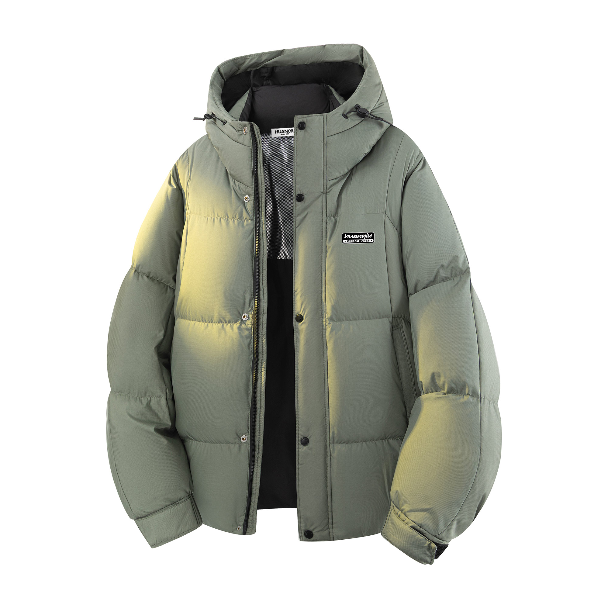 Пуховик Unisex Hooded Thickened Others HUANQIU, new pine зеленый (logo version)
Пуховик Unisex Hooded Thickened Others HUANQIU, new pine зеленый (logo version)